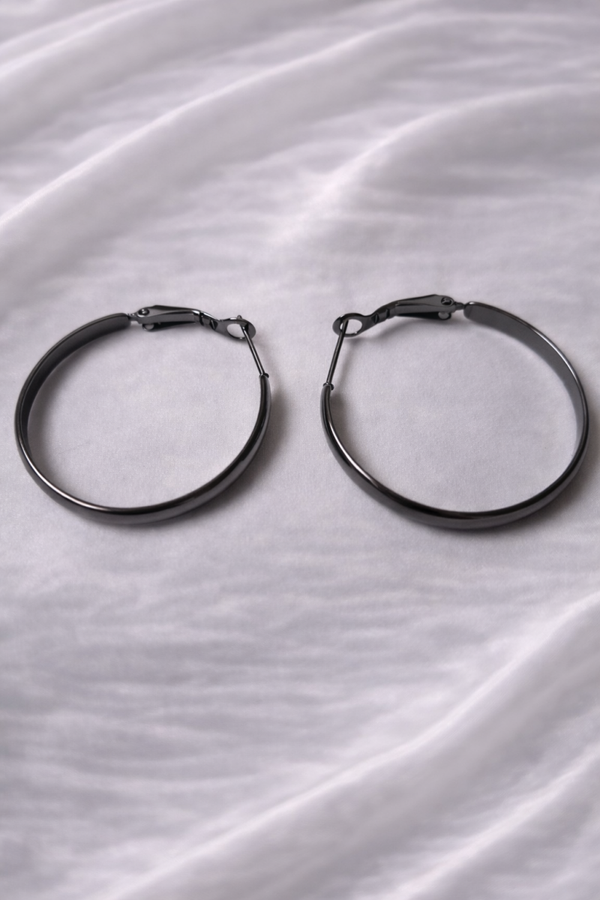 Boucles d'oreille acier inoxydable  Ref :  ABO50