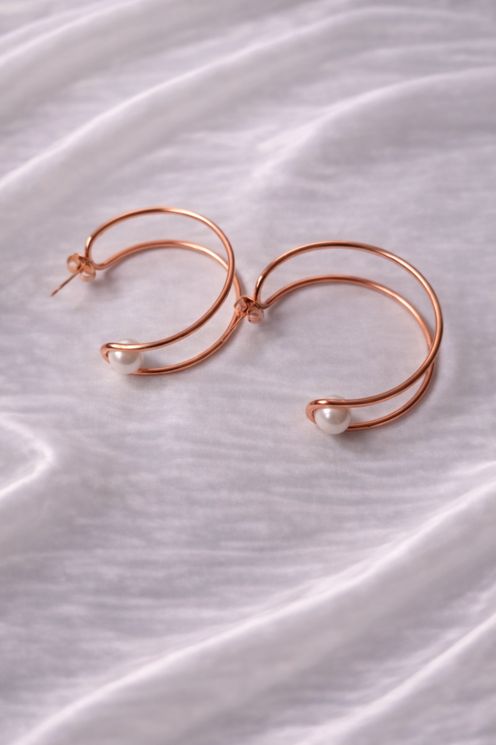 Boucles d'oreille acier inoxydable Ref : ABO46