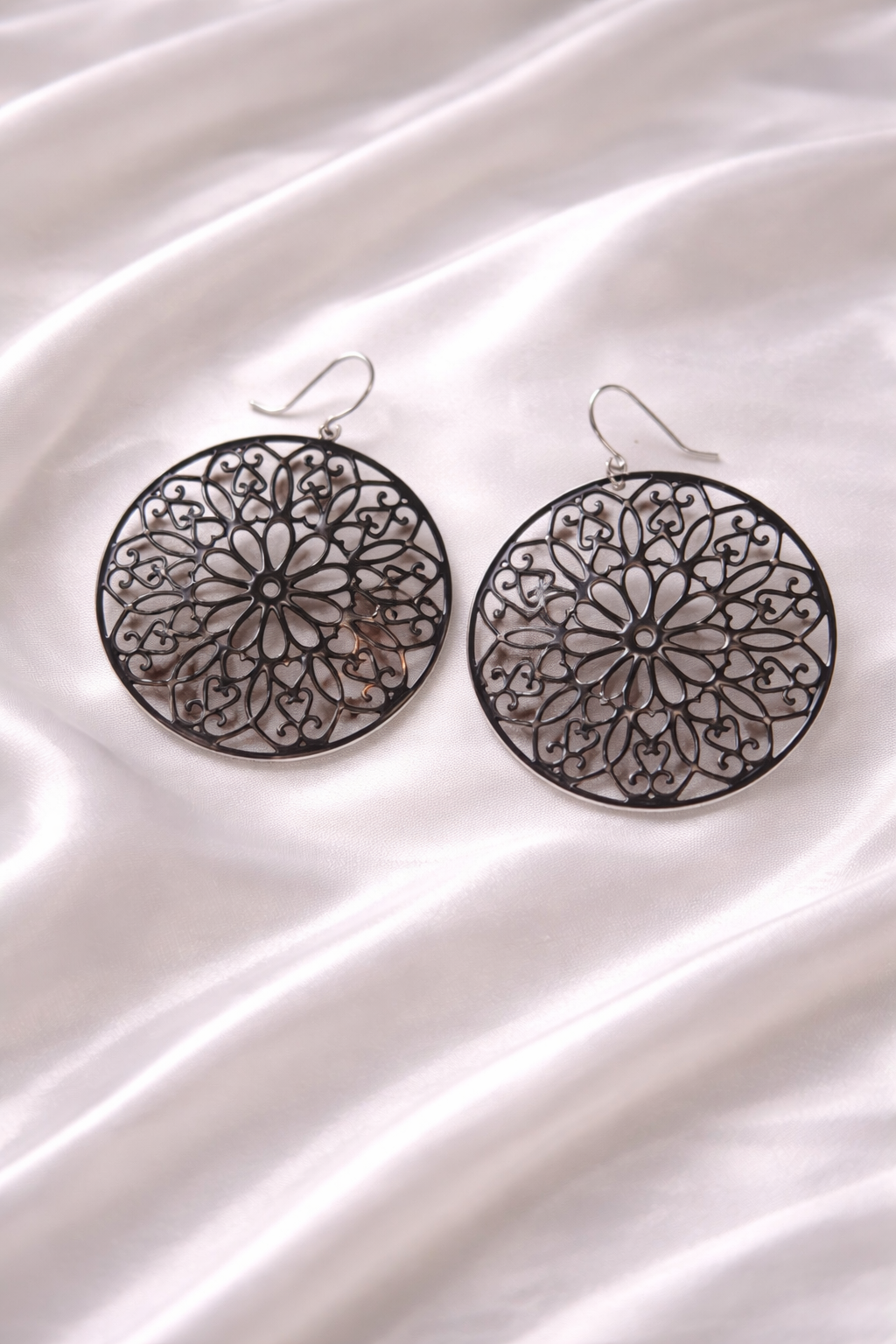 Boucles d'oreille acier inoxydable  Ref :  ABO32