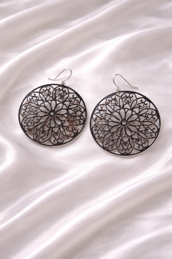 Boucles d'oreille acier inoxydable  Ref :  ABO32