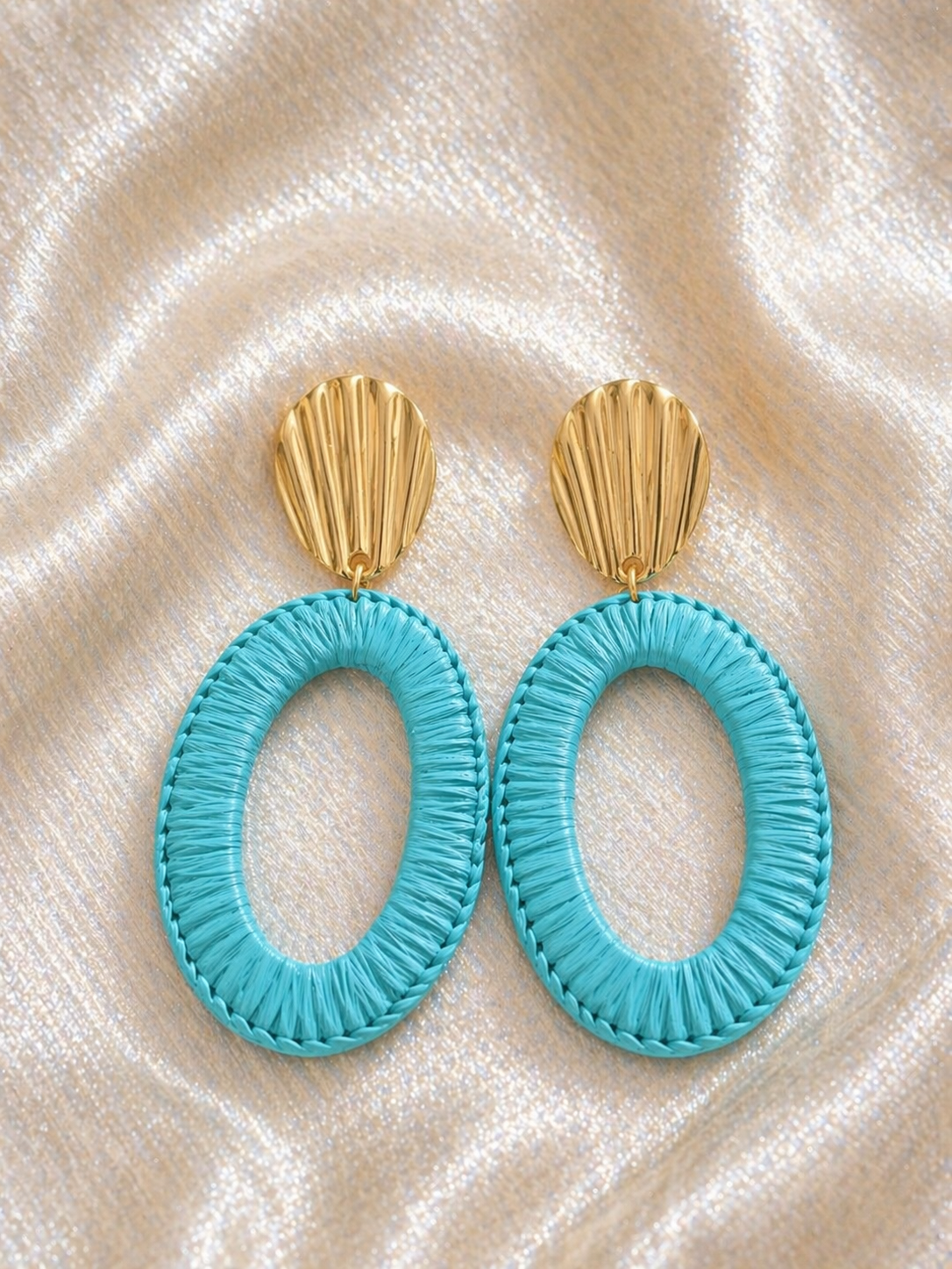 Boucles d'oreille acier inoxydable ref: E 20