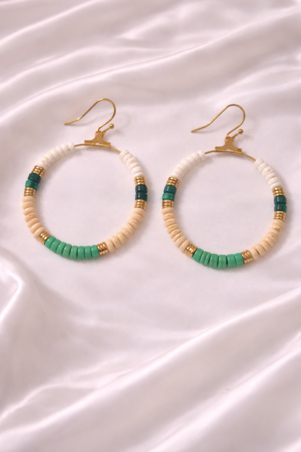 Boucles d'oreille acier inoxydable