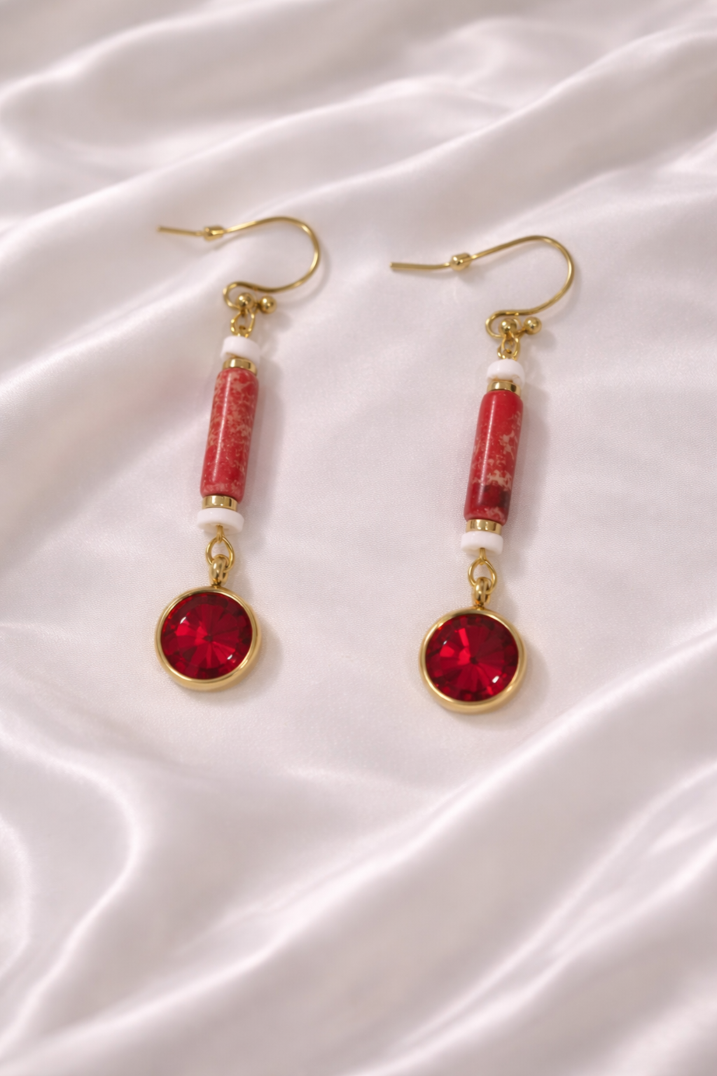 Boucles d'oreille acier inoxydable