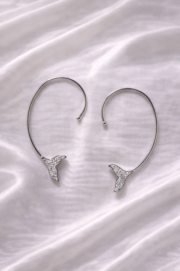 Boucles d'oreille acier inoxydable  Ref :  ABO34
