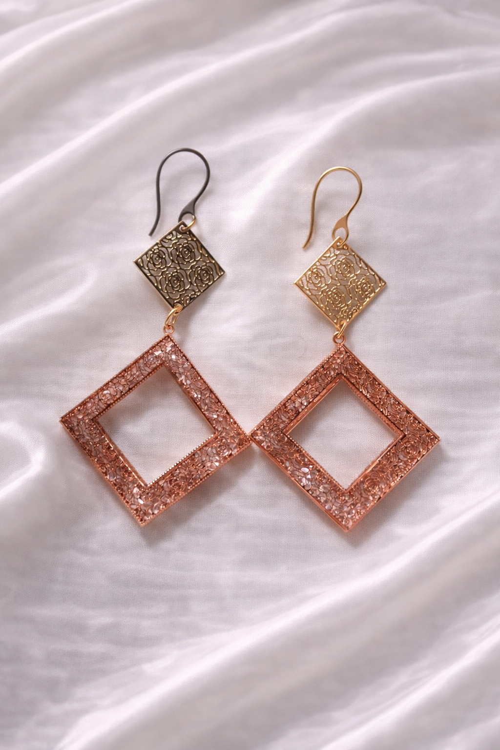 Boucles d'oreille acier inoxydable  Ref : ABO36