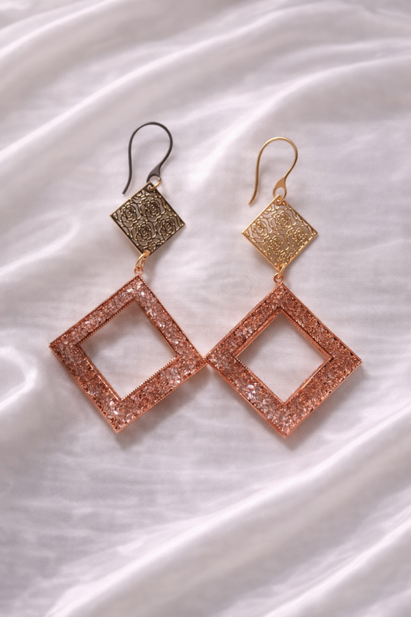 Boucles d'oreille acier inoxydable  Ref : ABO36
