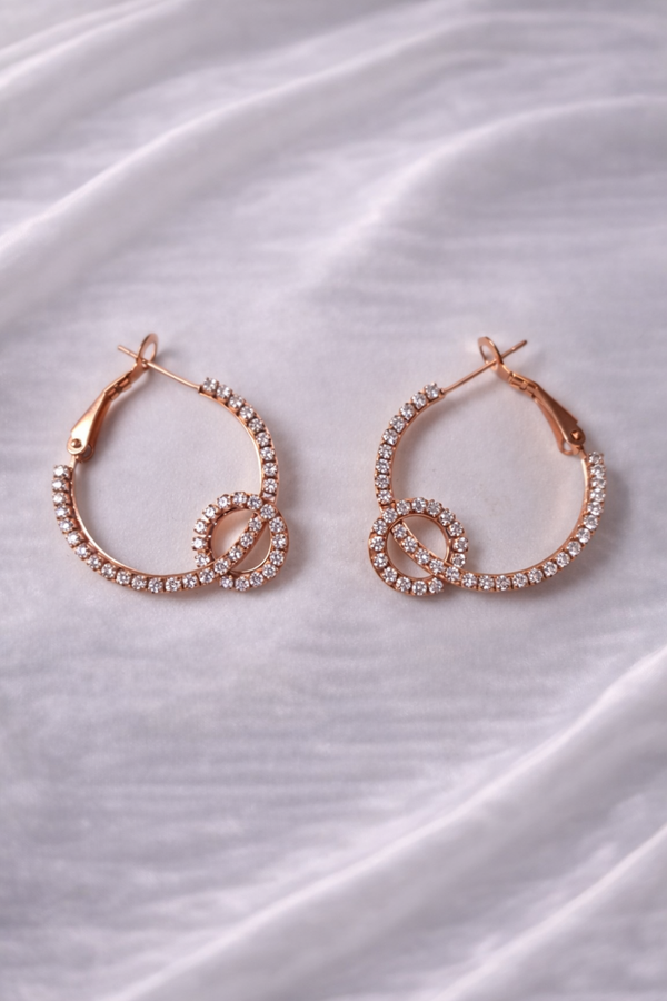 Boucles d'oreille acier inoxydable  Ref :  ABO51
