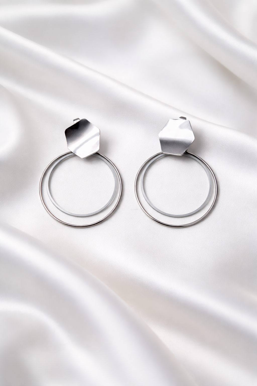 Boucle d'oreille acier inoxydable Ref : ABO 08 G