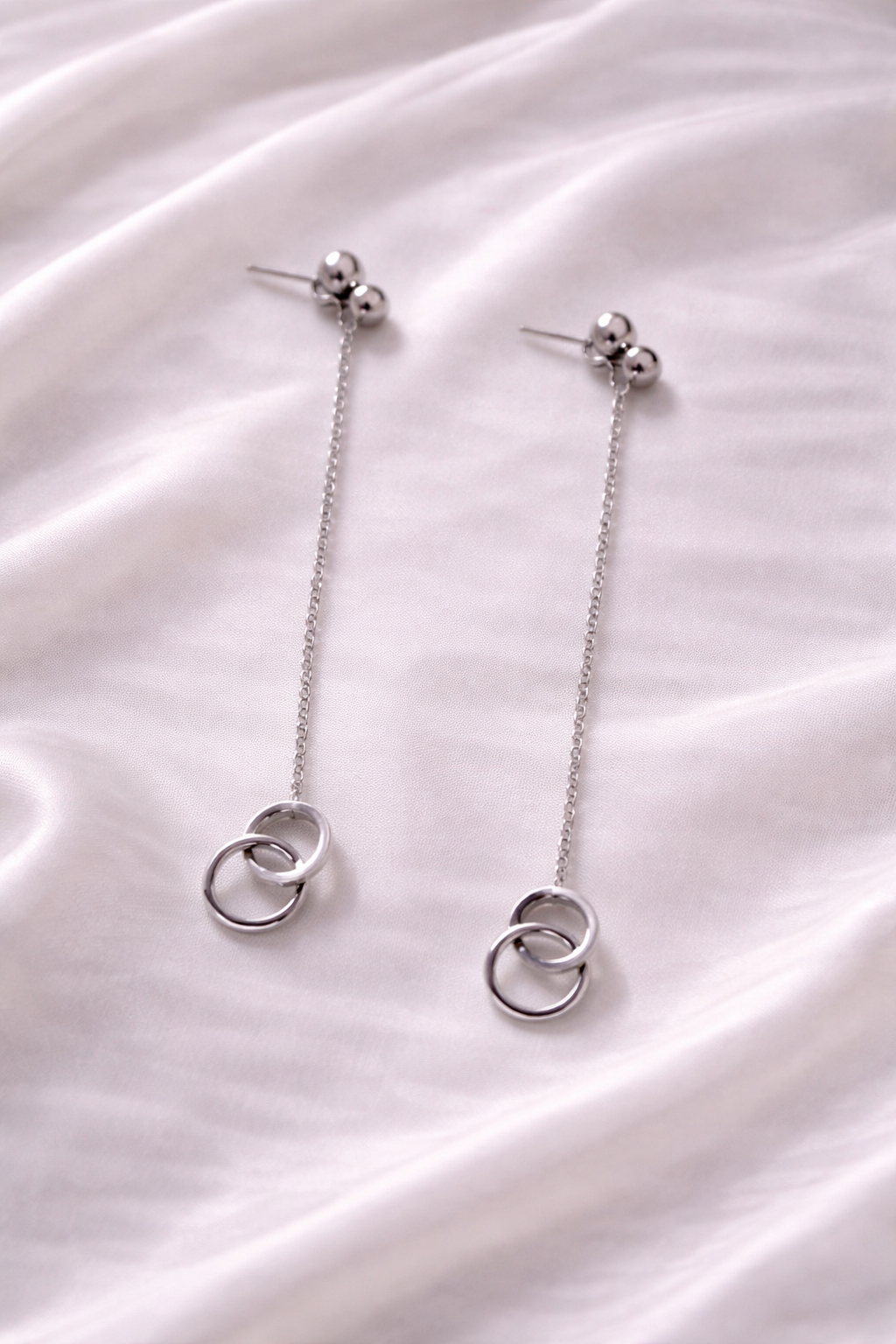 Boucles d'oreille acier inoxydable  Ref : ABO35 A