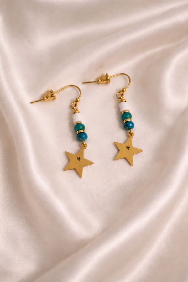 Boucles d'oreille acier inoxydable