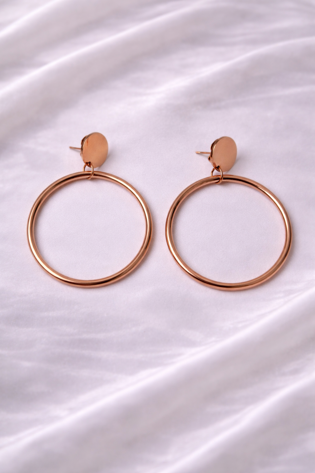Boucles d'oreille acier inoxydable Ref :  ABO61