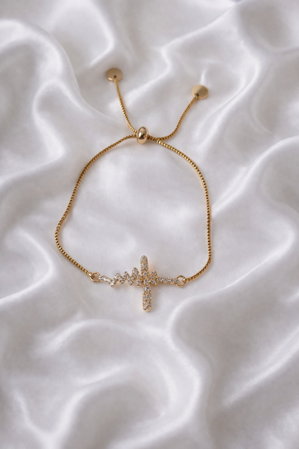 Bracelet  fantaisie réglable Réf: FB 237