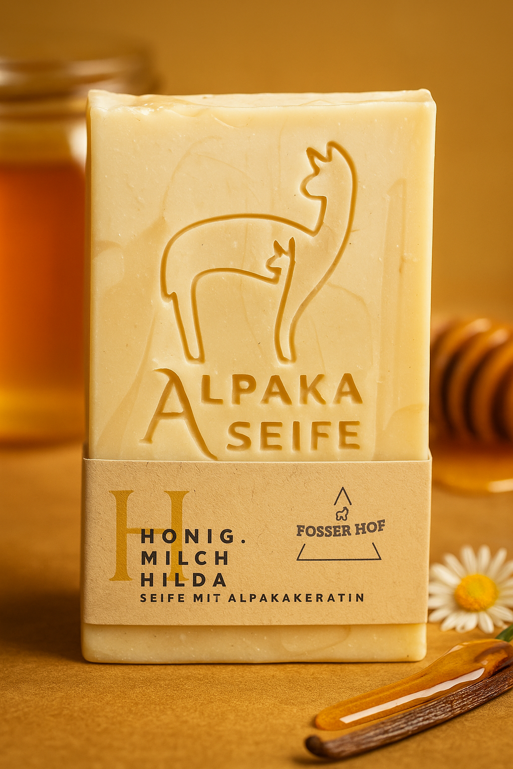 Alpaka Keratin Seife