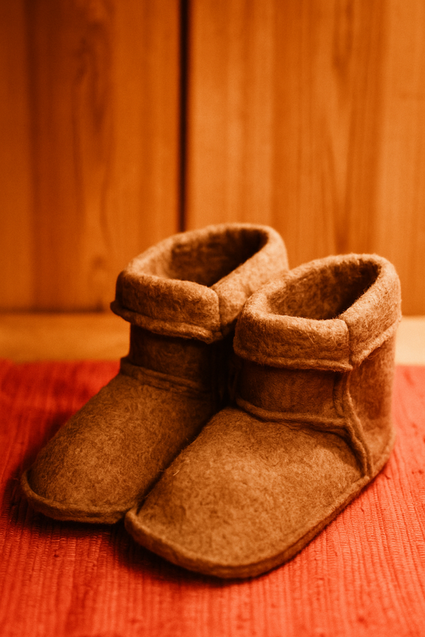 Alpaka Hausschuhe