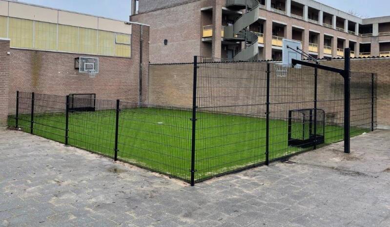 basket aan muur, basketring