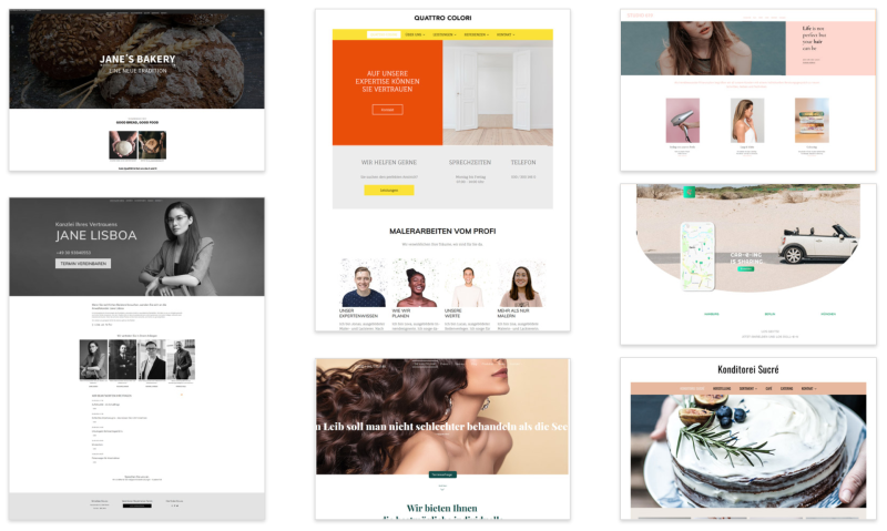 Strato Designvorlagen