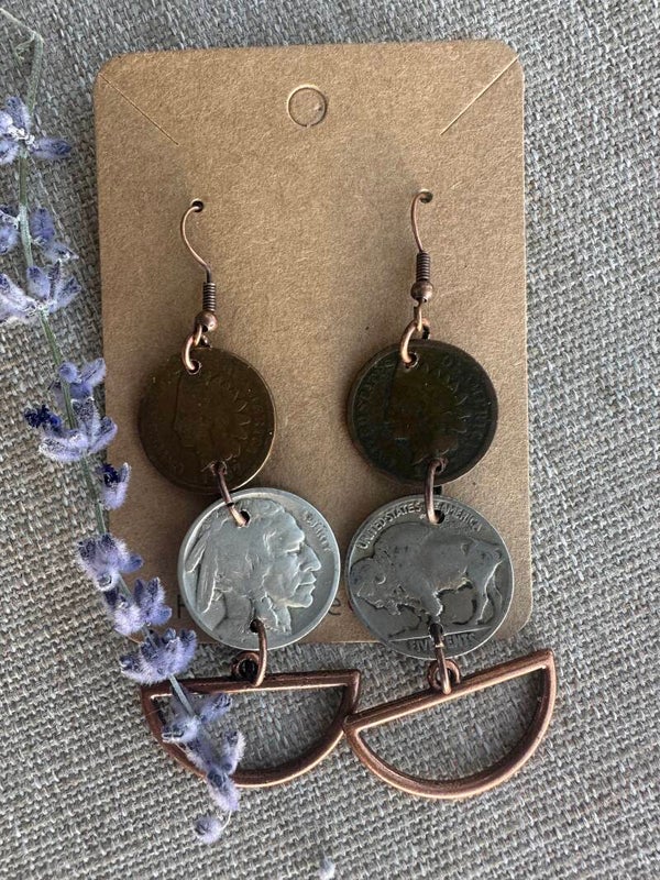 Coin Earrings