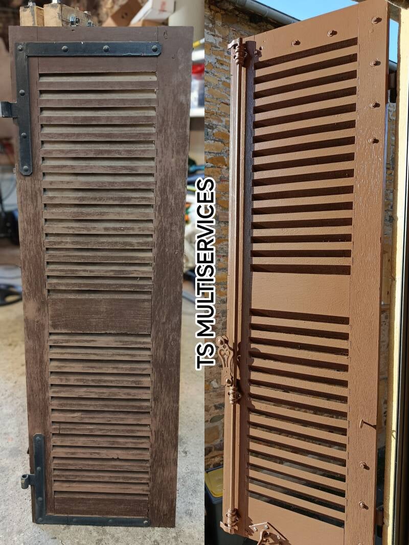 Rénovation volets persiennes 