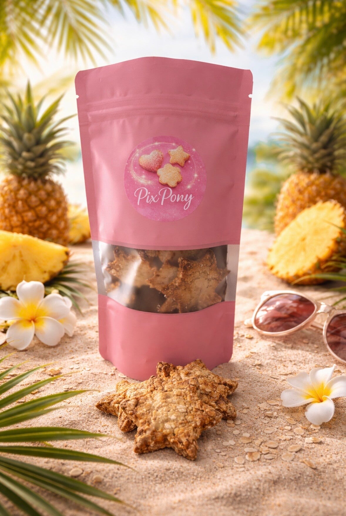 Friandises estivales à l'ananas