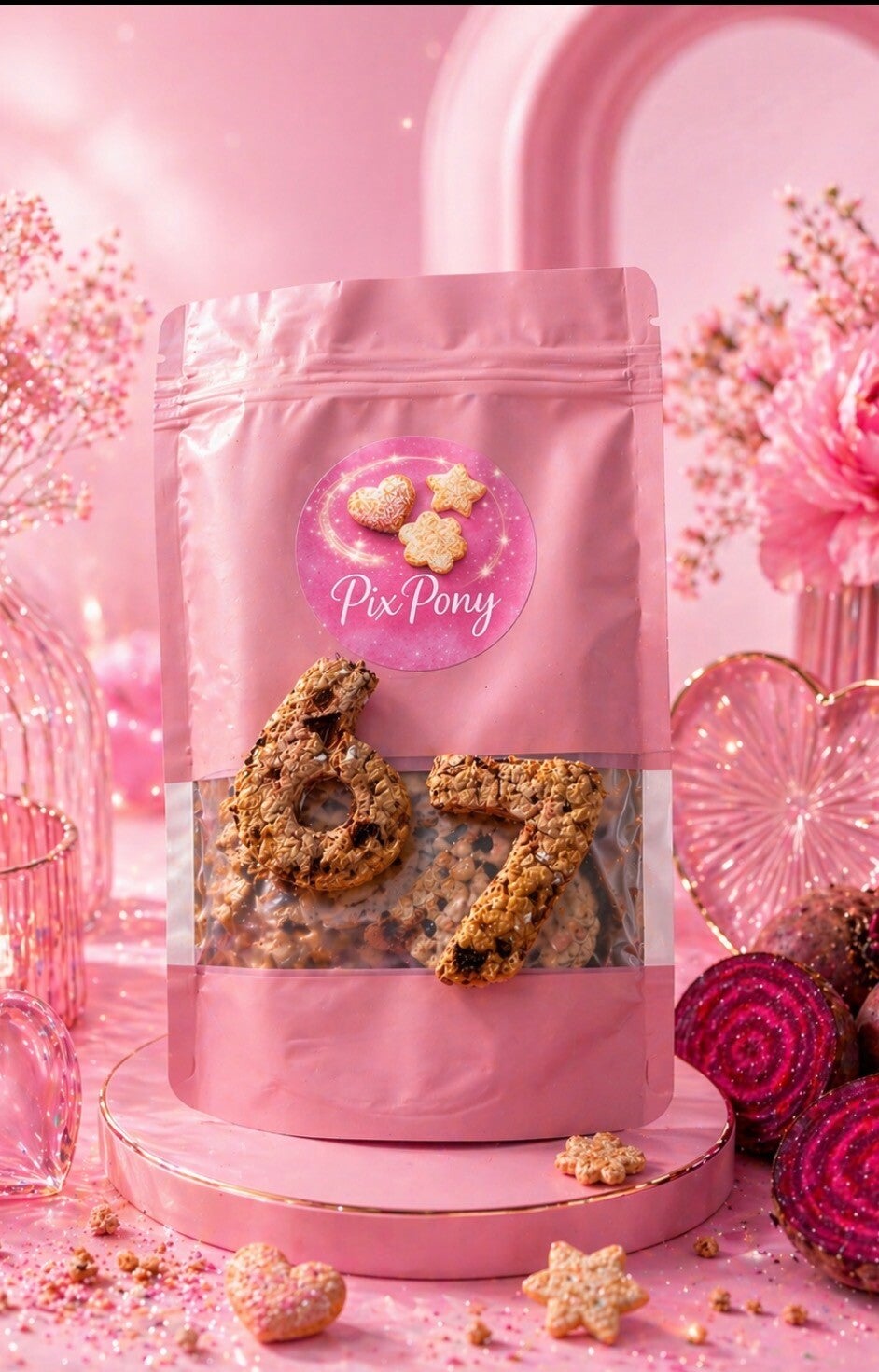 Friandises 6/7 à la betterave 125 grammes