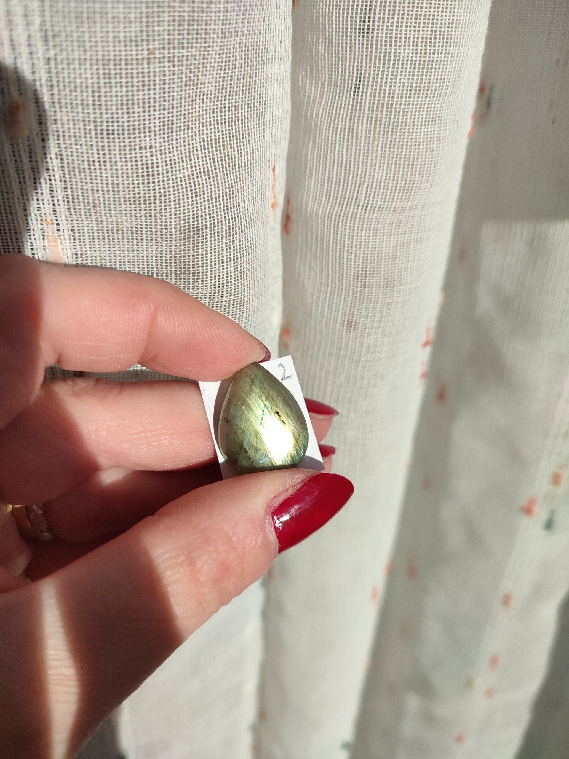 Diaspro rosso goccia