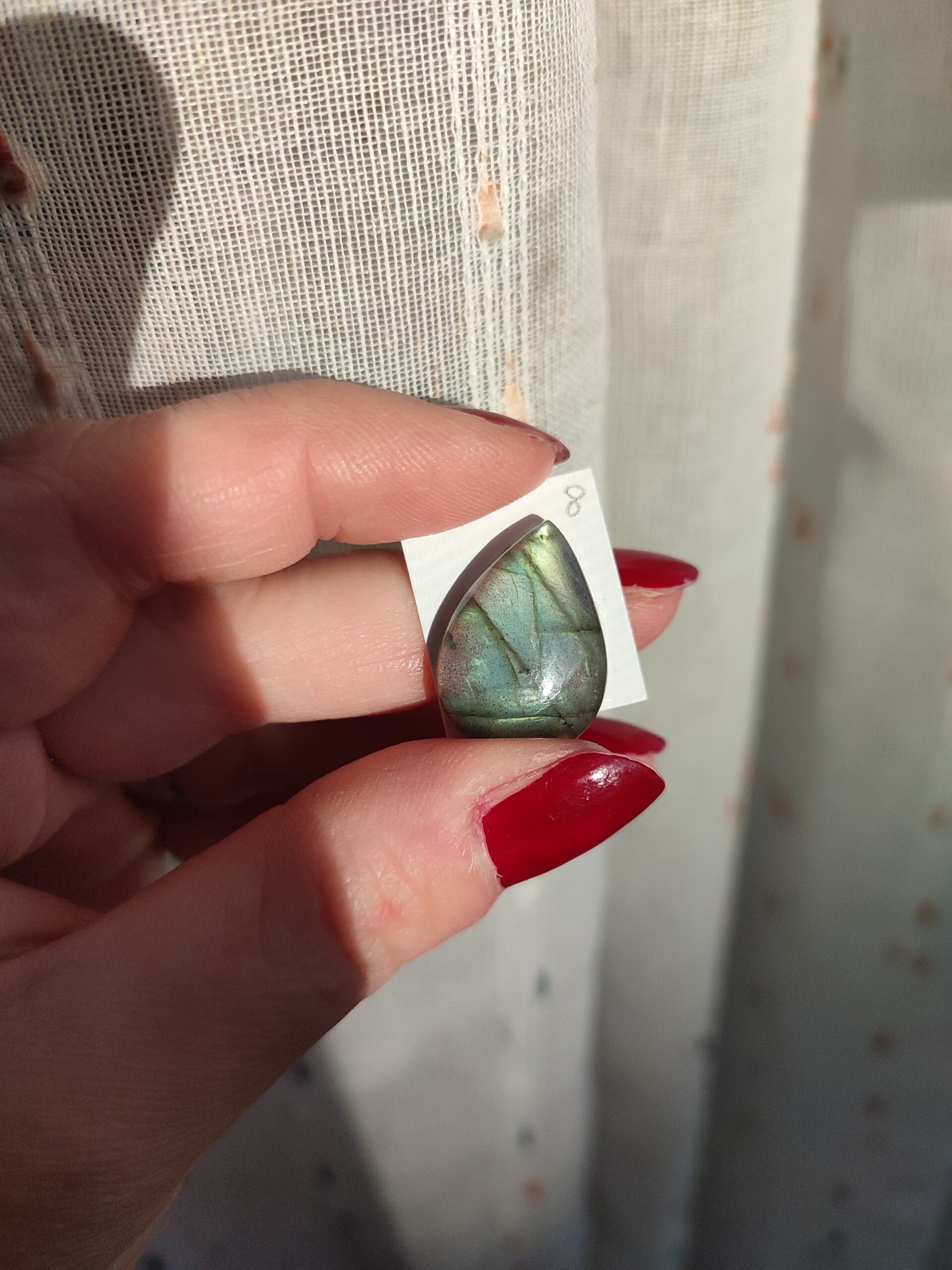 Diaspro rosso goccia