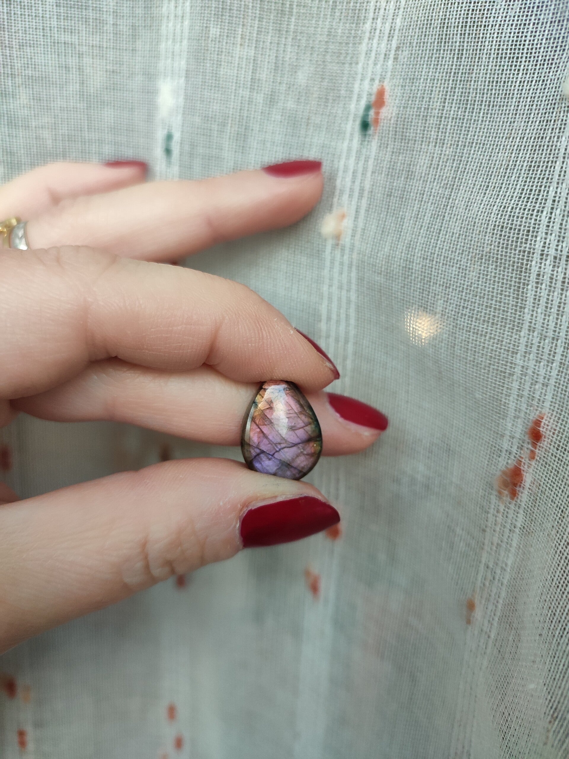 Diaspro rosso goccia