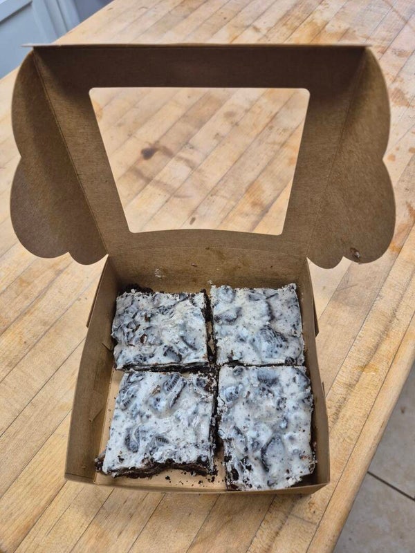 Cookies and Cream Brownies