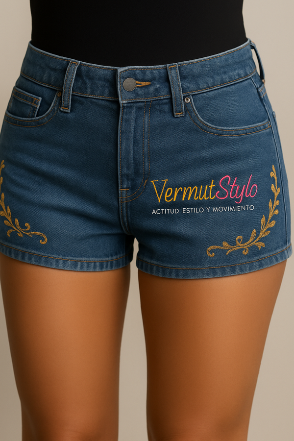 pantalón vaquero corto