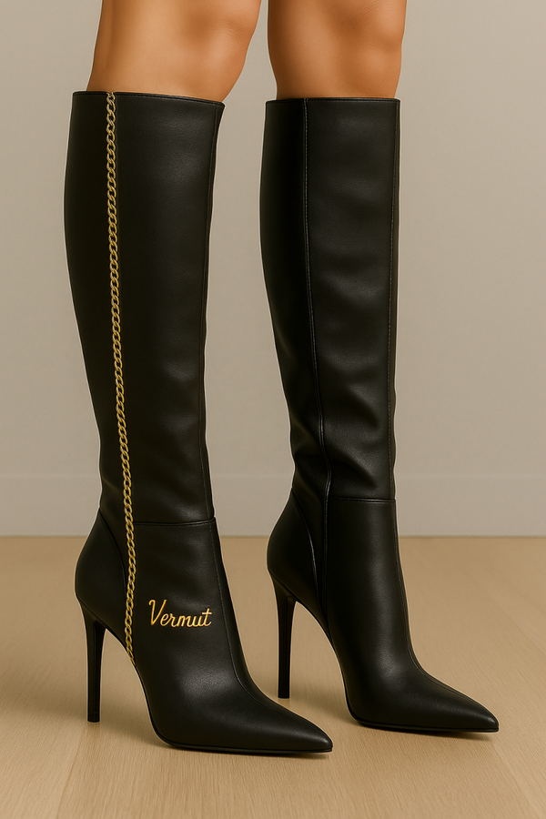 Botas altas tacón fino Vermut