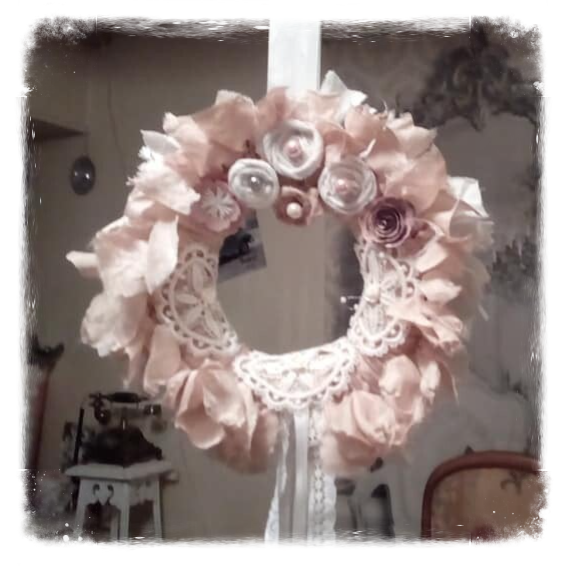 Couronne romantique chic