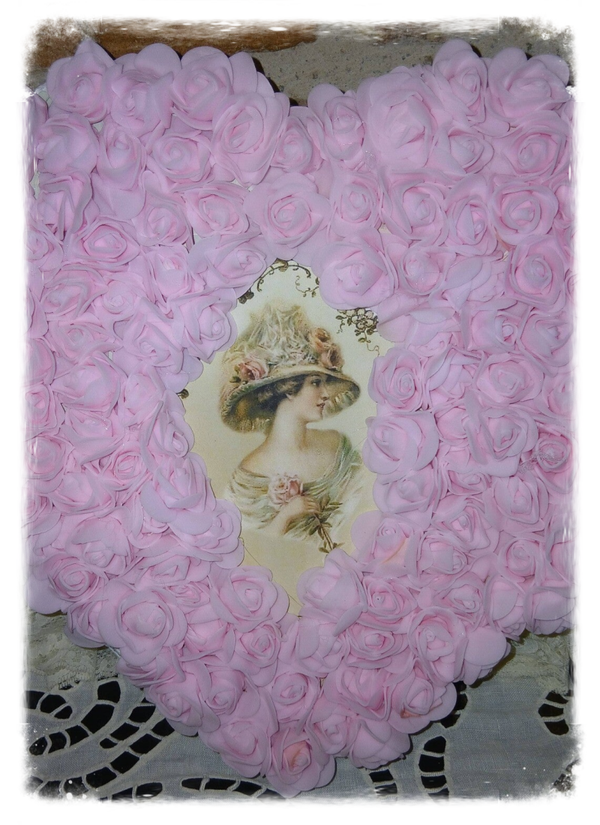 Cœur romantique vintage