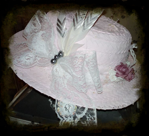 Chapeau campagne romantique