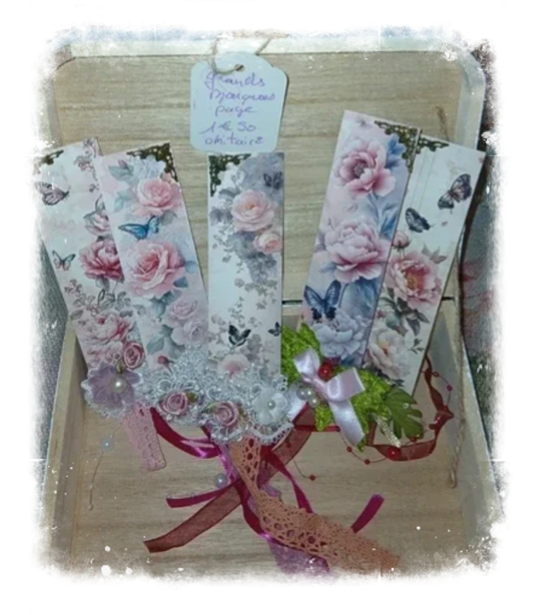 Marques page papillons