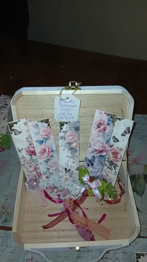 Marques page papillons