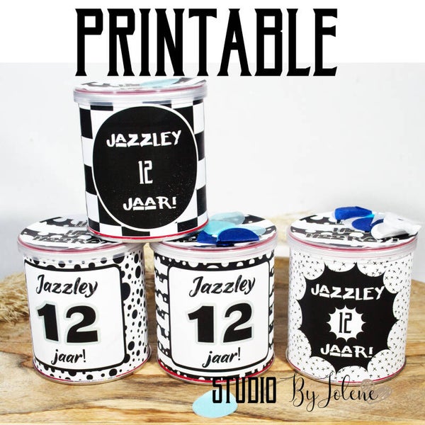 Gepersonaliseerde Pringles wikkel || PRINTABLE