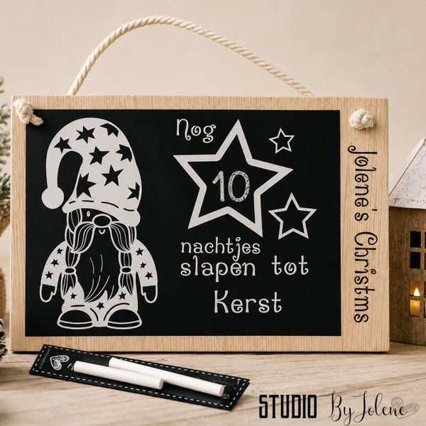 Aftel Krijtbord Gnomes
