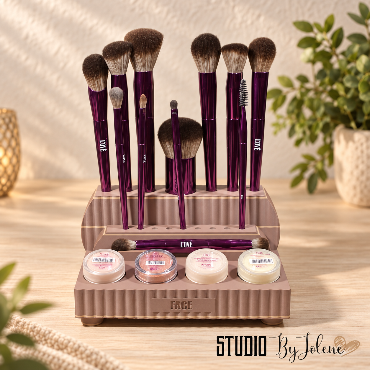 Make-up organizer || Glow & Blend