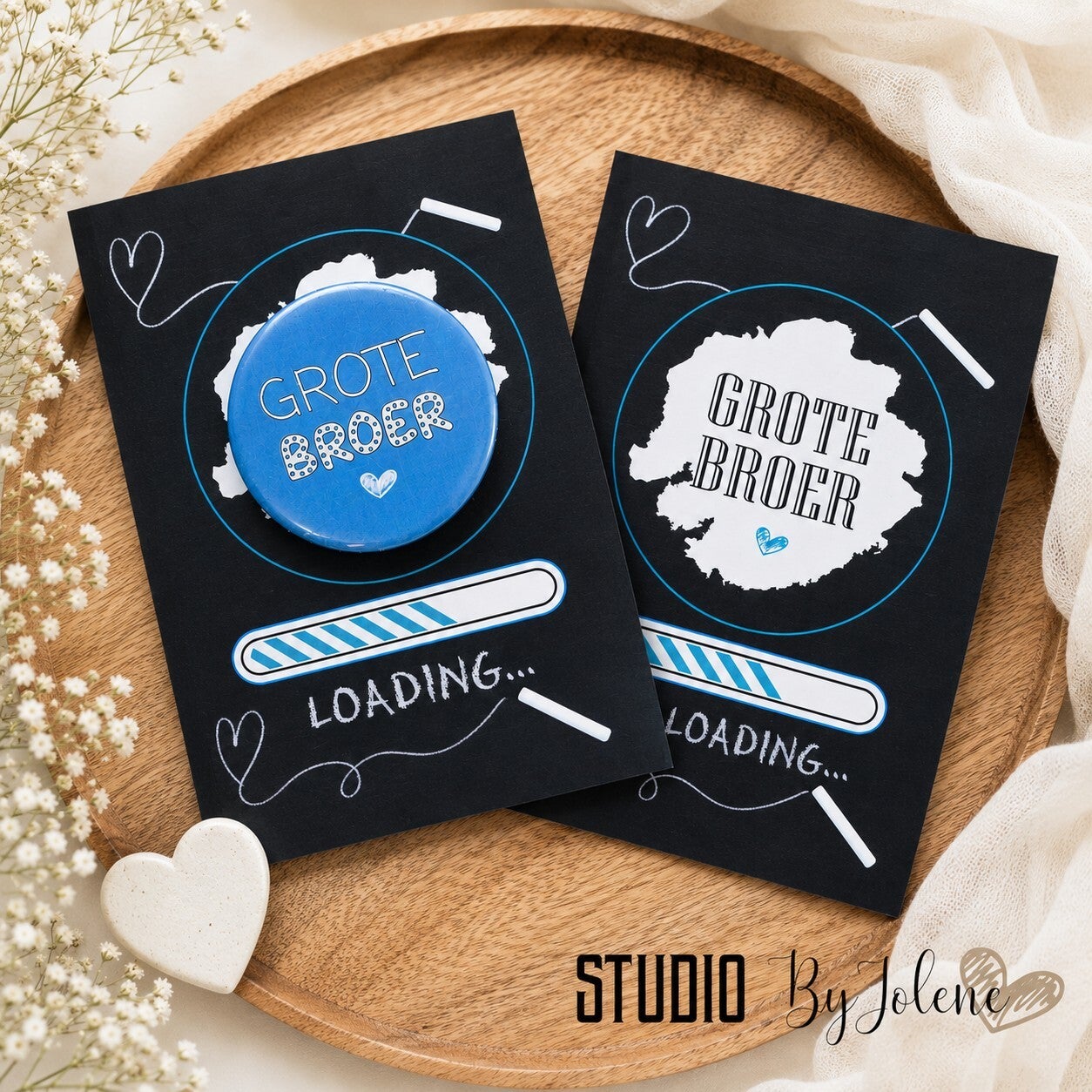 Grote broer loading || button kaart