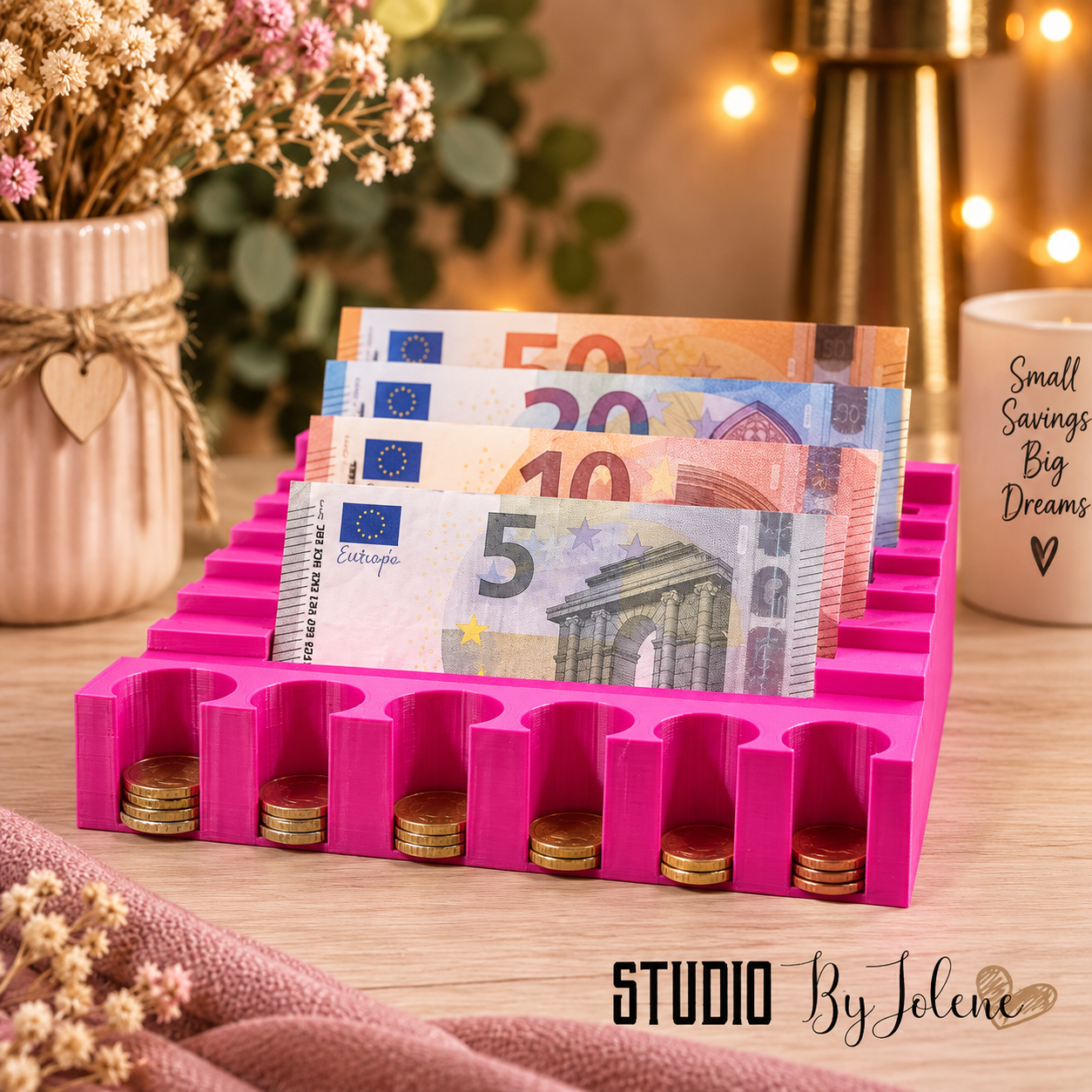 Cash stuffing tray