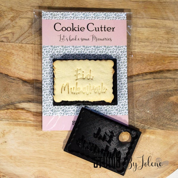 Cookie cutter eid mubarak