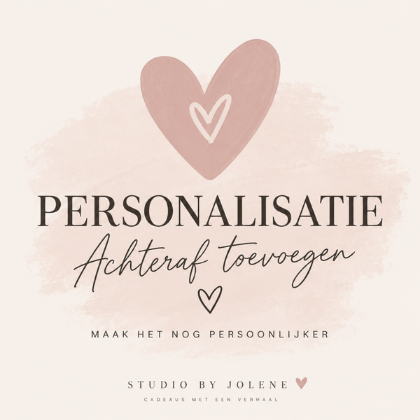 Personalisatie toevoegen