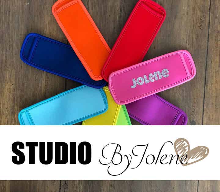 Ijslollie hoesje met naam