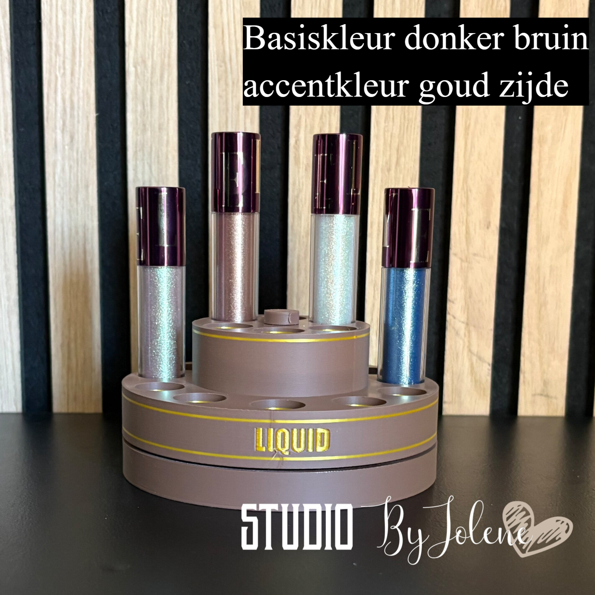 Roterende Make-up Organizer voor 17 L’OYÉ Liquid Eyeshadows