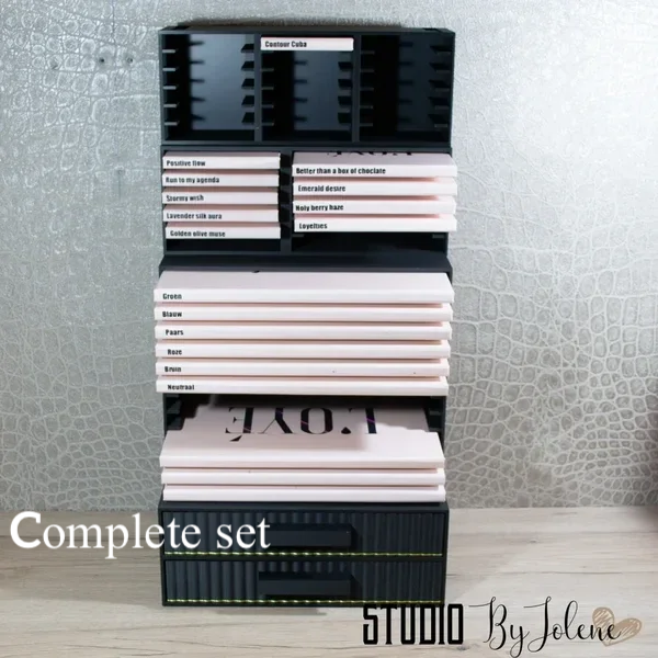 Complete modulaire  eyeshadow organizer