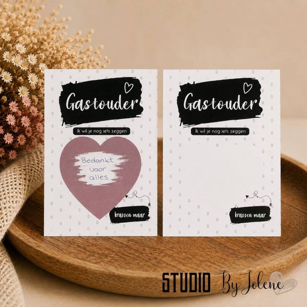 SCRATCH OFF - KRASKAART || GASTOUDER
