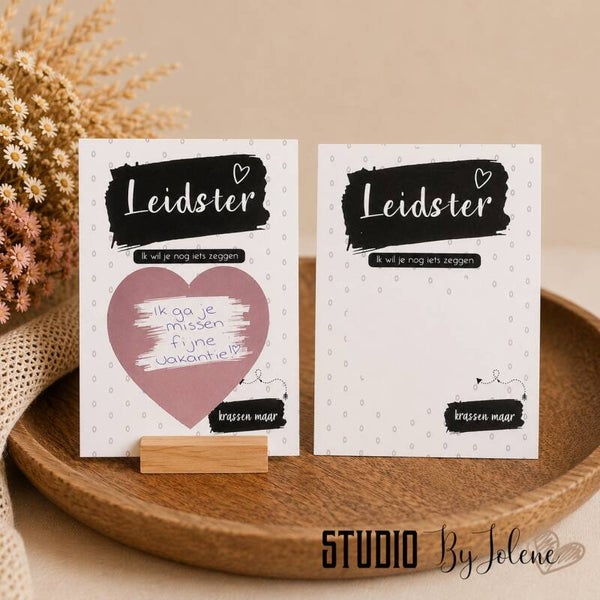 SCRATCH OFF - KRASKAART || LEIDSTER