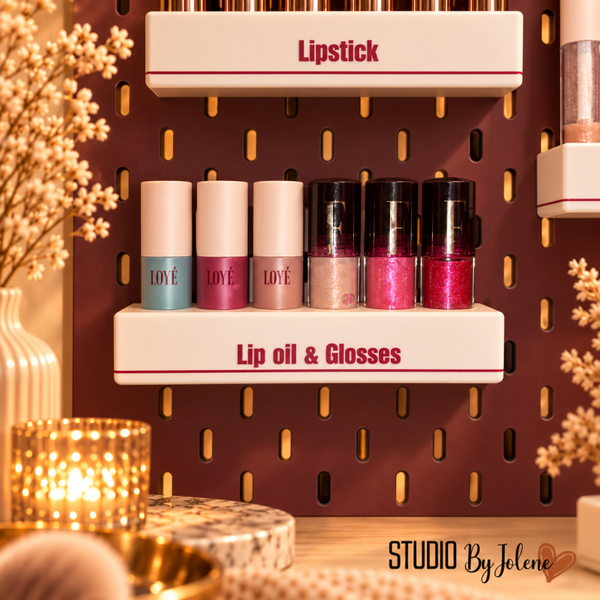 Lip Oil, Liphoria & Chunky Gloss Organizer voor IKEA SKÅDIS