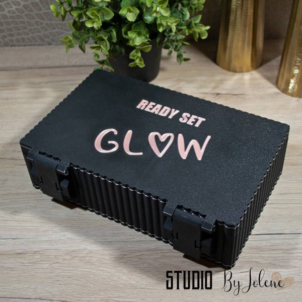 Make-up organizer/ reiskoffer || Ready set Glow