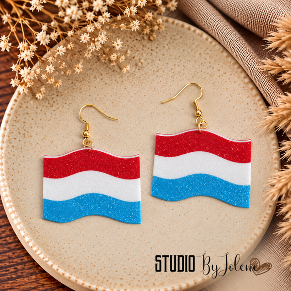 Oorbellen Nederlandse vlag